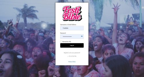 Festibible - Festival Search Website
