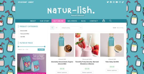 Natur-lish Website