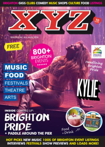 Brighton's XYZ Magazine - Magazine Front Cover Production